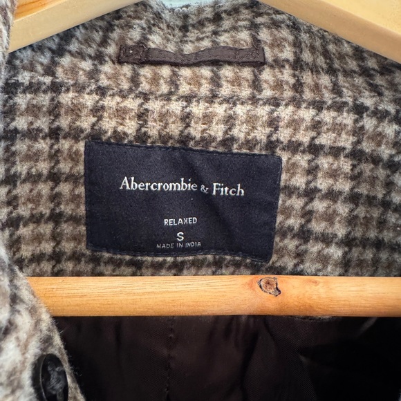 Wool Coat Men Abercombie Bestseller Sold Out - Picture 2 of 2